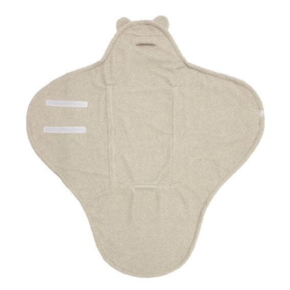 Jollein Zavinovačka do autosedačky medvídek Boucle Olive Green