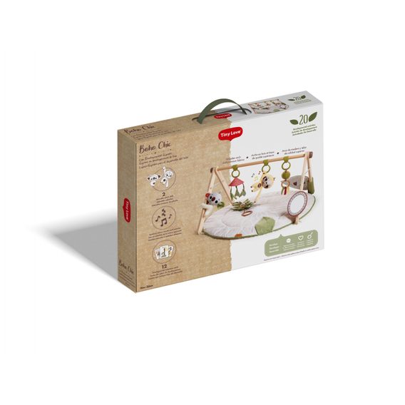 Tiny Love Hrací deka s dřevěnou hrazdou BOHO CHIC