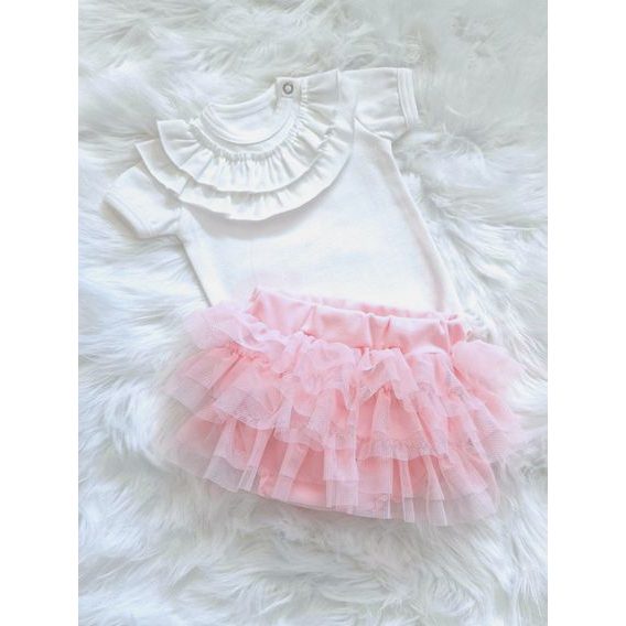 Bambarillo Bloomers s tylovými volánky RŮŽOVÁ