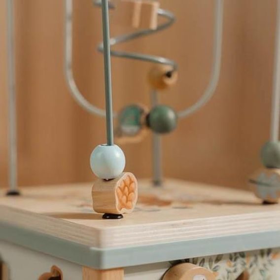 Little Dutch Kostka s aktivitami dřevěná Forest Friends