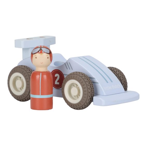 Little Dutch Závodní auta na setrvačník dřevěná
