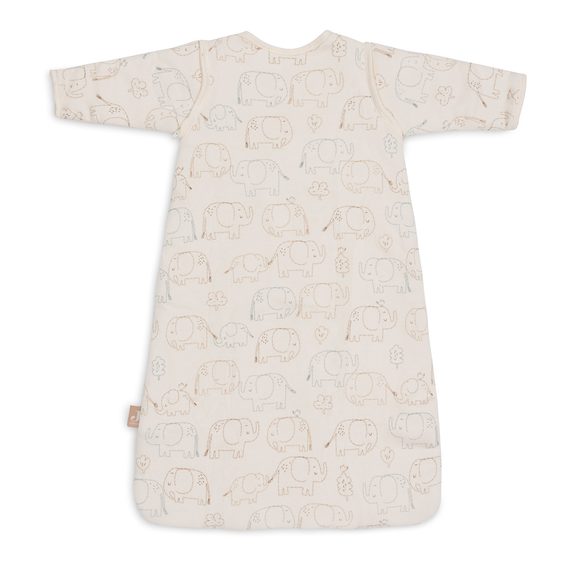 Jollein Spací pytel 2v1 s odepínacími rukávy 3-6m ELEPHANT TALES (70cm)