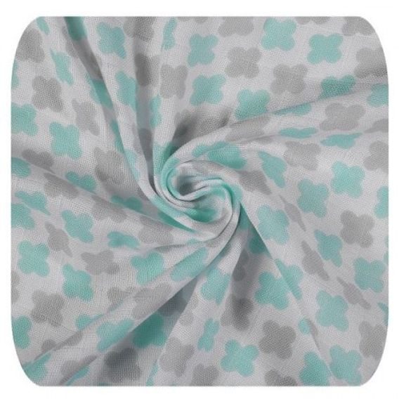 Kikko Bambusové pleny XKKO®BMB 70x70cm Scandinavian MINT MIX 3ks