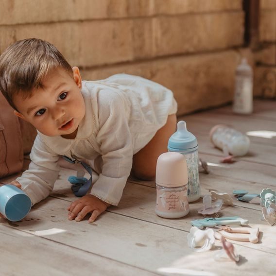 Suavinex Wonderland kousátko 0m+ KRÁLÍČEK KRÉMOVÉ New