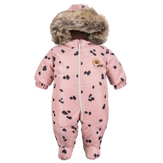 Eevi Kojenecká zimní kombinéza Dogs&Spots RŮŽOVÁ