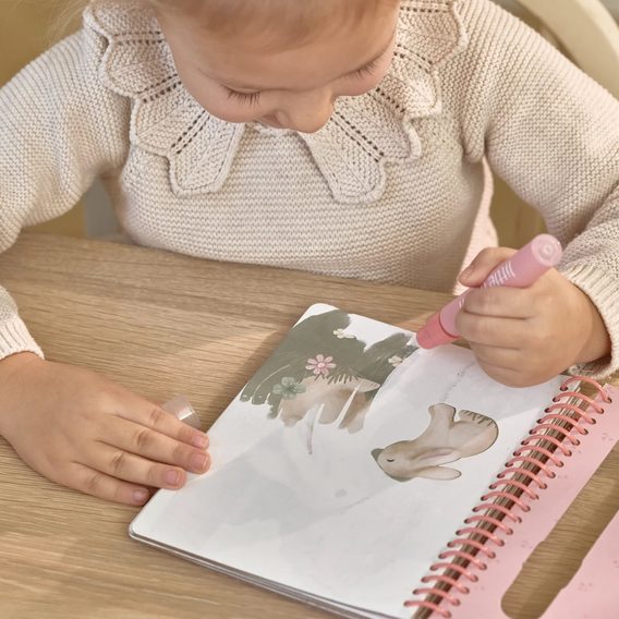 Little Dutch Kniha kouzlení s vodou Rosa Fairy Garden