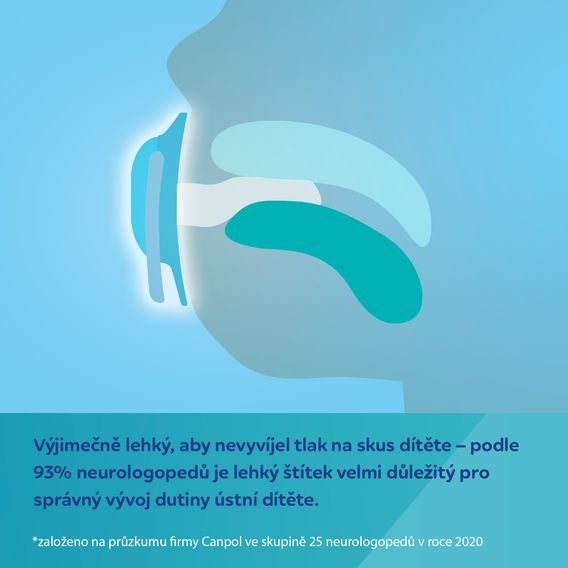 Canpol babies Dudlík 18m+ silikon symetrický 2ks Bonjour Paris MODRÁ