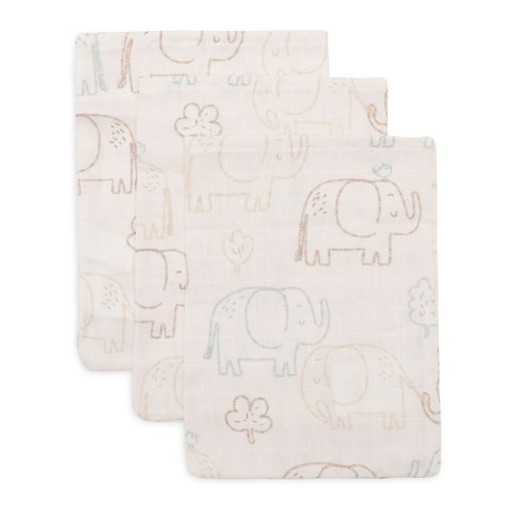 Jollein Žínky 3ks ELEPHANT TALES