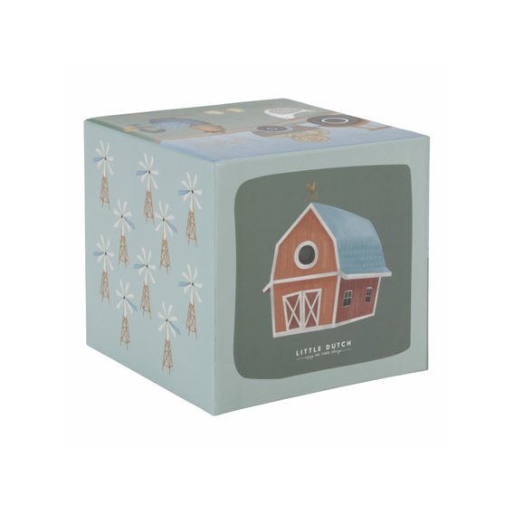 Little Dutch Skládací pyramida / kostky Farma