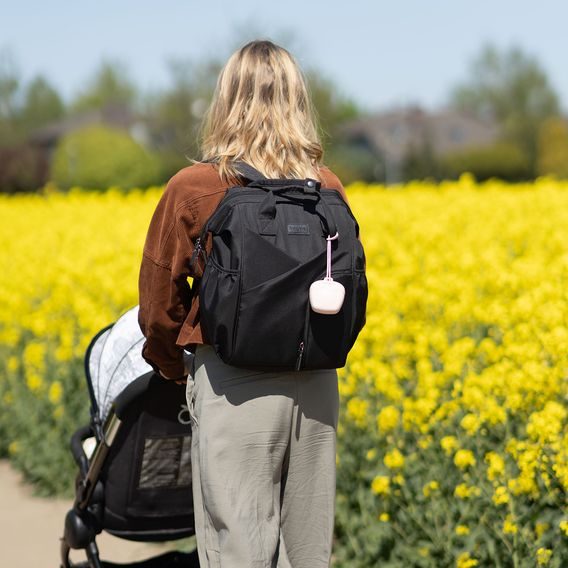 BabyOno Silikonové pouzdro na dudlíky RŮŽOVÁ