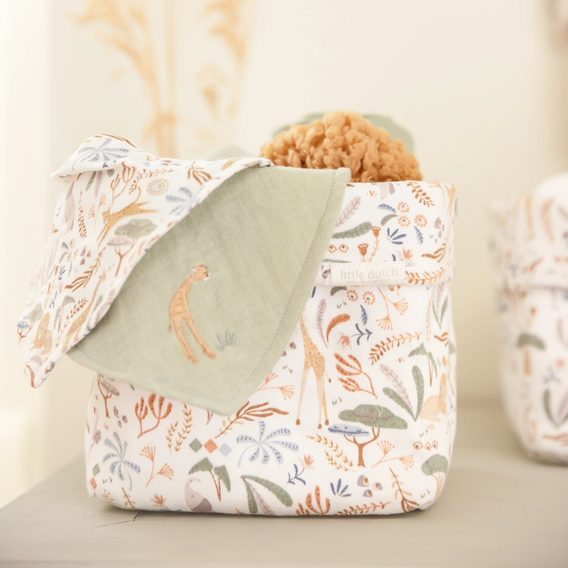 Little Dutch Mušelínové pleny organic 3ks Safari Wonders (70x70cm)