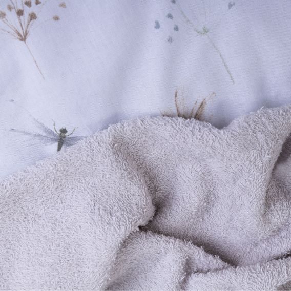 BabyMatex Osuška s kapucí 100x100cm Maxi č.42 SVĚTLE ŠEDÁ NEW