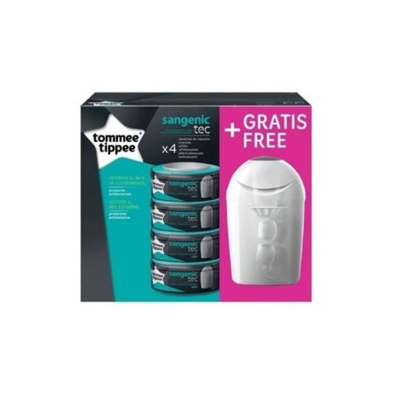 Tommee Tippee Výhodná sada Koš Sangenic Tec + 4 náhradní kazety