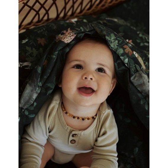 Makaszka Souprava do postýlky "S" (75x90/40x30) WOODLAND