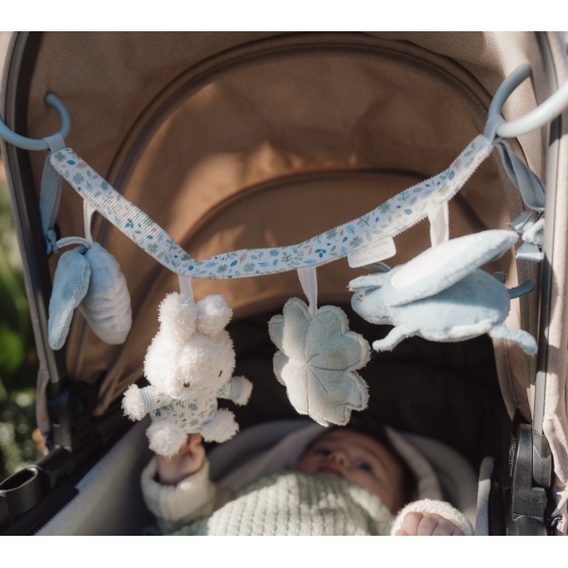 Little Dutch Řetěz na kočárek králíček Miffy Lucky Leaves