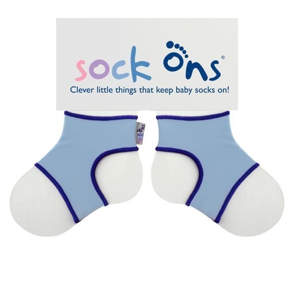 Kikko Sock Ons vel. 0-6m - BABY BLUE