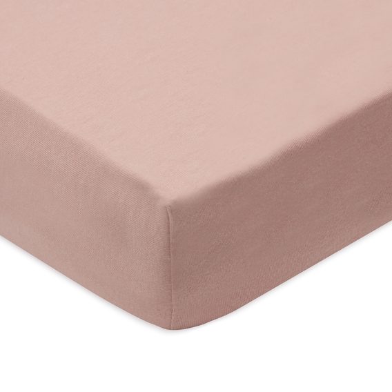 Jollein Prostěradlo napínací 2ks jersey 90x50 Wild Rose/Ivory