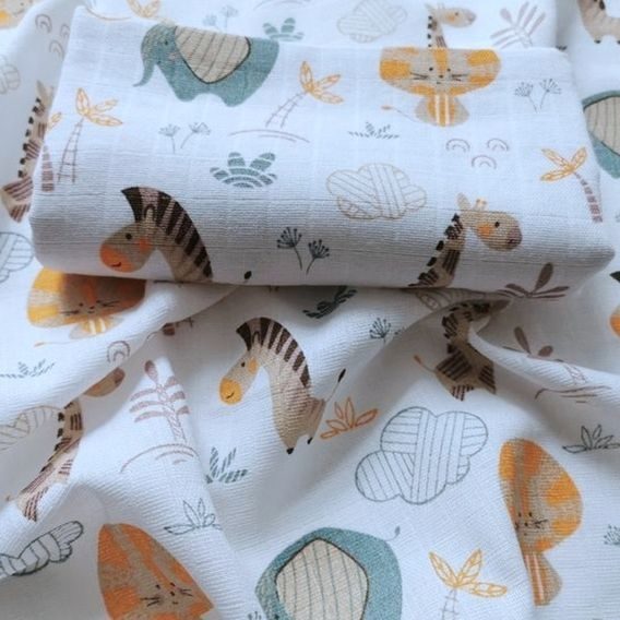 PREM Bavlněná plena 70x70cm Afrika NEW