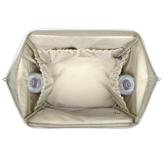 KikkaBoo Přebalovací batoh Siena Luxe Secret Garden Beige