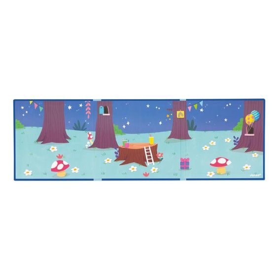 Janod Magnetická kniha Magnetistories NAROZENINOVÁ PÁRTY ZVÍŘÁTKA