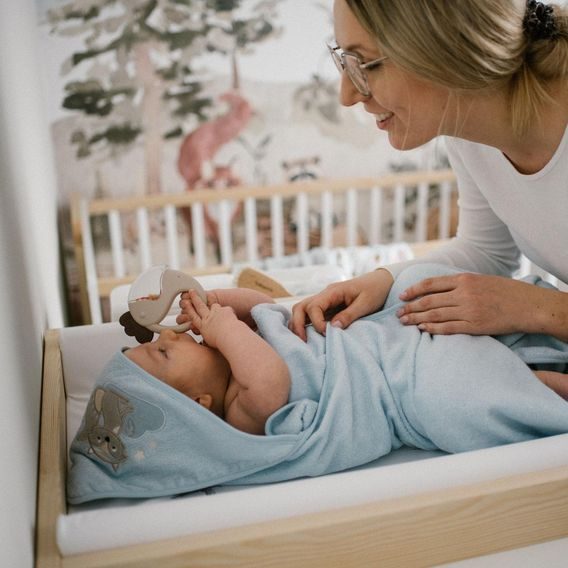 BabyOno Chrastítko PAPOUŠEK