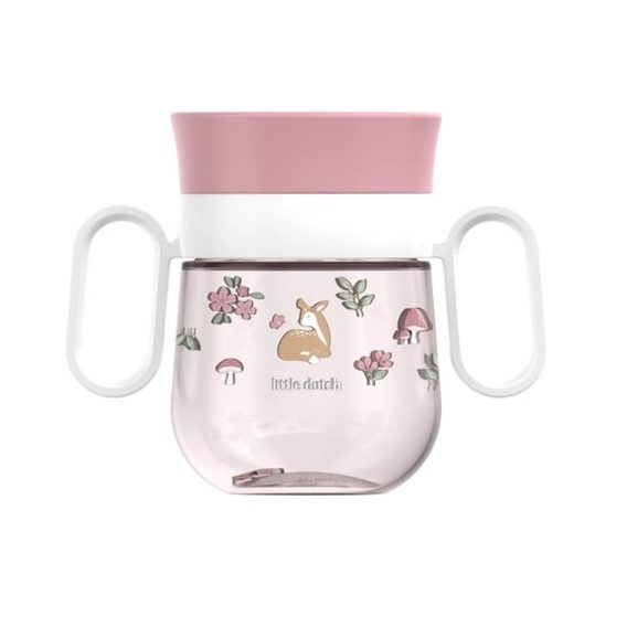 Little Dutch Hrneček s oušky 360° 200ml Fairy Garden (6m+)