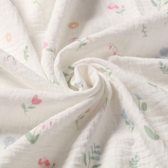 BabyOno Mušelínové pleny 3ks KYTIČKY