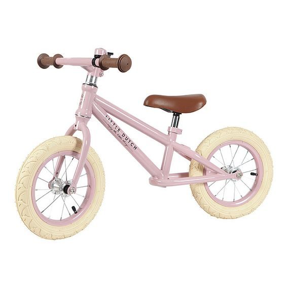 Little Dutch Odrážedlo/balanční kolo - RŮŽOVÉ