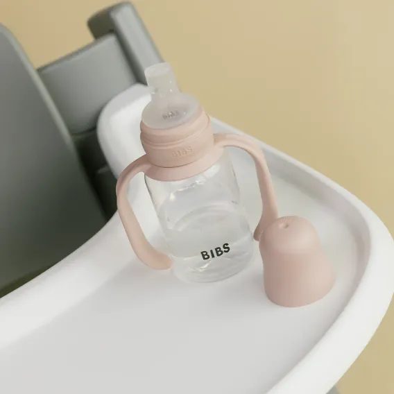 BIBS Hrnek se silikonovým pítkem 150ml BLUSH 6m+