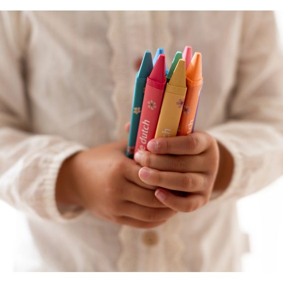 Little Dutch Voskovky tříhranné Rosa