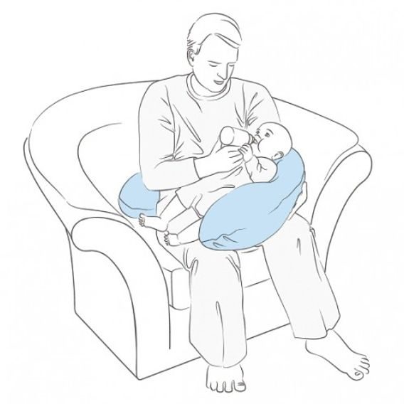 Ceba Multifunkční těhotenský a kojící polštář Cebuška Physio DUO jersey - MEDVÍDCI