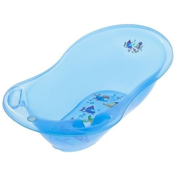 Tega Dětská vanička 102cm AQUA TRANSPARENT - MODRÁ