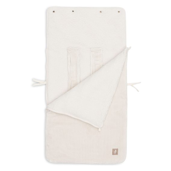 Jollein Fusak do autosedačky Cloudy Rib OATMEAL