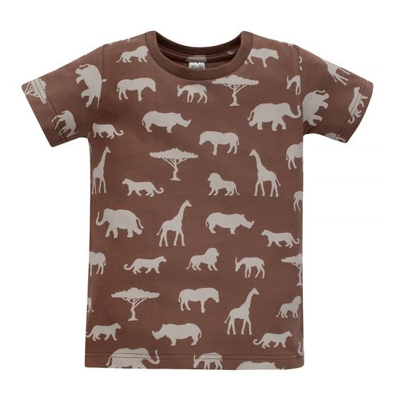 PINOKIO Tričko krátký rukáv Safari HNĚDÁ