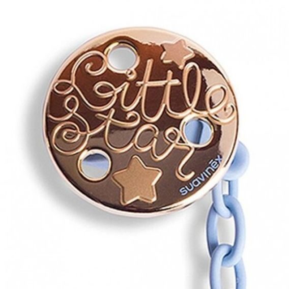 Suavinex Dárkový set HAUTE COUTURE GOLD MODRÝ