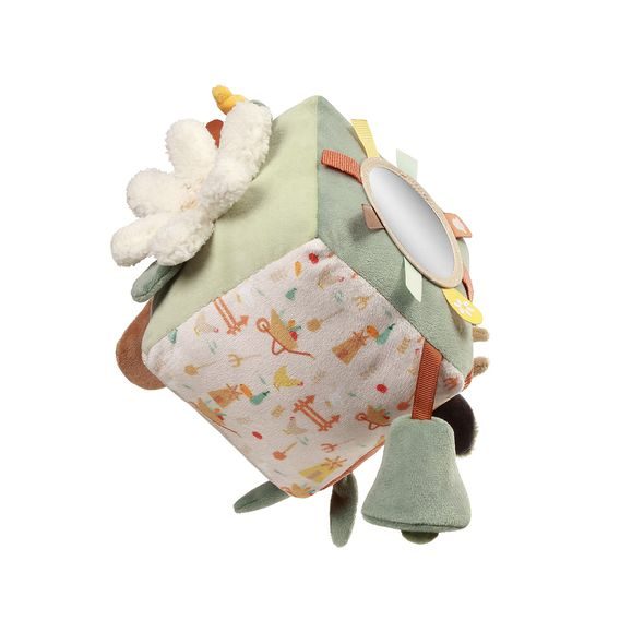 BabyOno Senzorická kostka Kravička BINGO