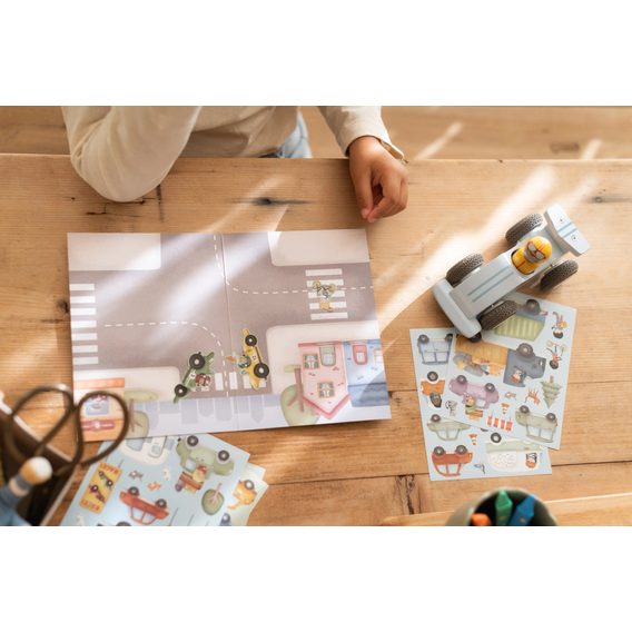 Little Dutch Sada se samolepkami Jim Doprava