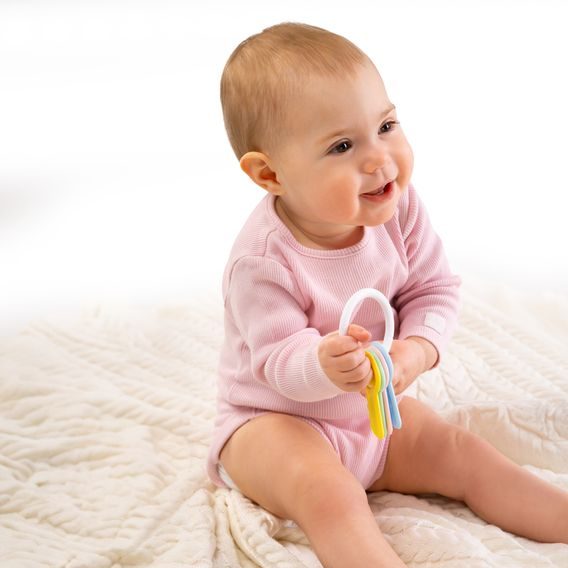 Akuku Chrastítko Klíče PASTELOVÉ