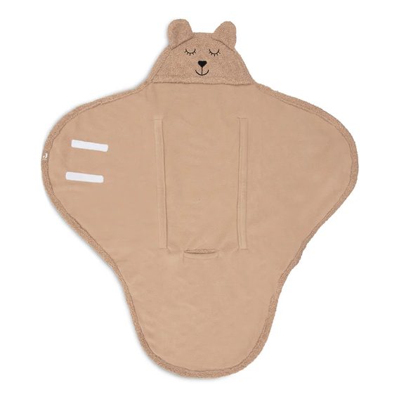 Jollein Zavinovačka do autosedačky medvídek Boucle Biscuit