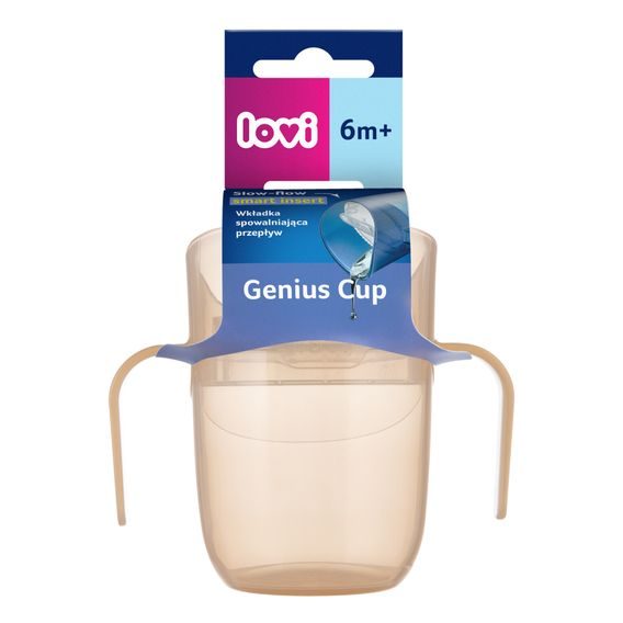 LOVI Hrneček tréninkový GENIUS 150ml Nude