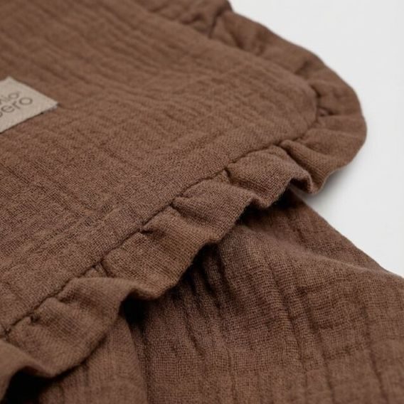 Albero Mio Mušelínová dečka ČOKOLÁDOVÁ