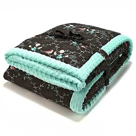 La Millou Luxusní deka s výplní vel.XL, MAGGIE ROSE CHOCO - OPAL by Magdalena Rozczka