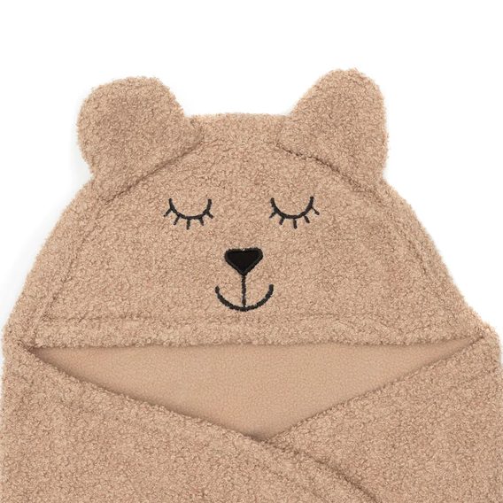 Jollein Zavinovačka do autosedačky medvídek Boucle Biscuit