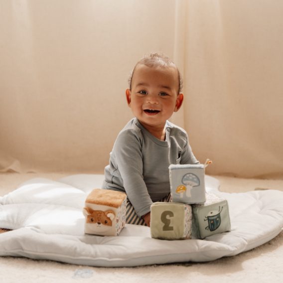 Little Dutch Sada plyšových kostek Forest Friends