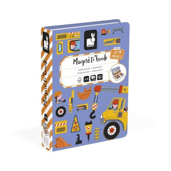 Janod Magnetibook NA STAVBĚ