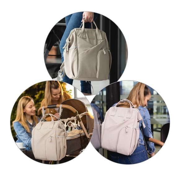 BabyOno Přebalovací batoh Modern Style BÉŽOVO-ŠEDÝ