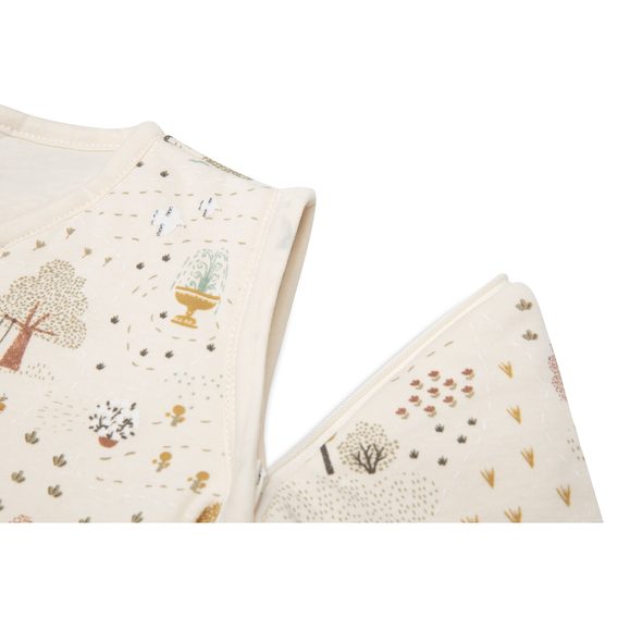 Jollein Spací pytel 2v1 s odepínacími rukávy 6-18m TINY PARK (90cm)