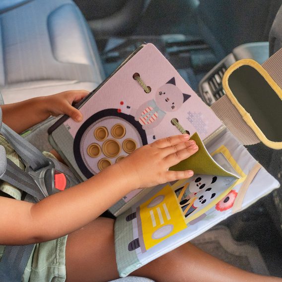 Taf Toys Knížka s aktivitami do auta Busy Book