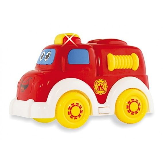 Baby Mix Edukační hračka autíčko se zvuky a světlem HASIČI