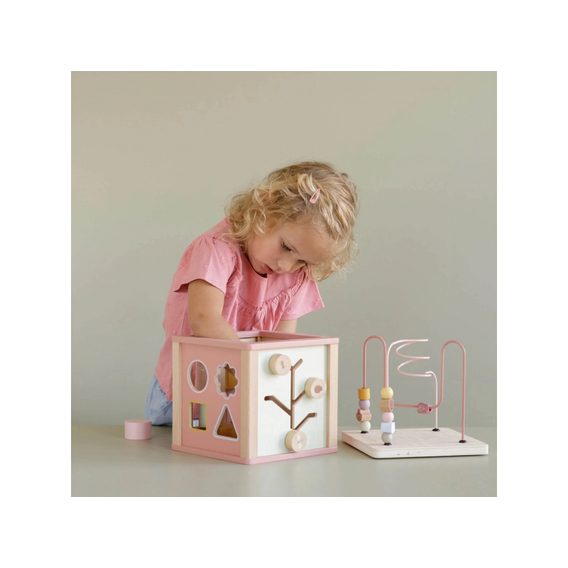 Little Dutch Aktivní kostka WILD FLOWERS